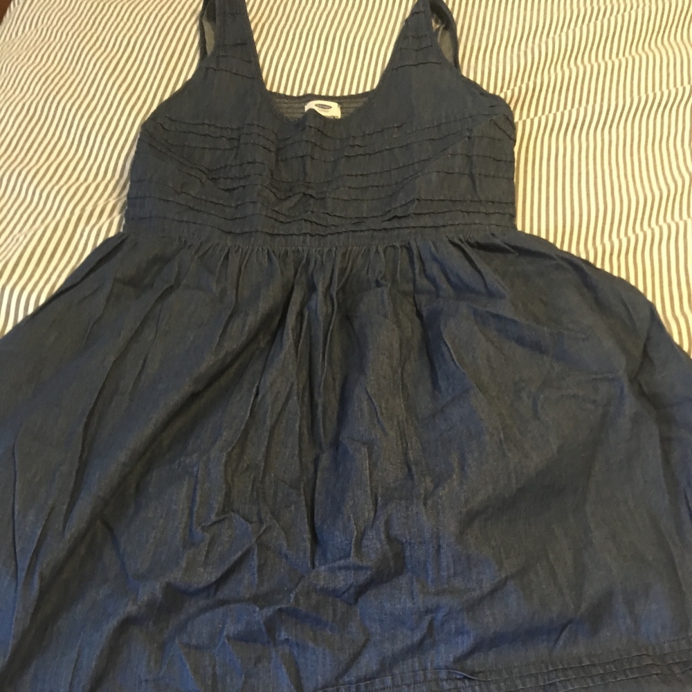 Old Navy denim tank dress!